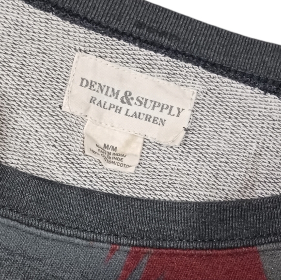 Denim & Supply Ralph Lauren Southwest Aztec Print Sweatshirt - Picture 9 of 12